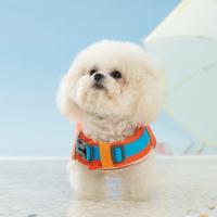 Chaleco salvavidas ajustable para natación de mascotas, chaleco de seguridad de poliéster con superflotabilidad, ropa reflectante para salvar vidas para perros - details 3