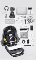 Mochila para Laptop de Gran Capacidad Carga USB Antirrobo Ideal para Viajes, Negocios, Estudiantes de Universidad - details 3