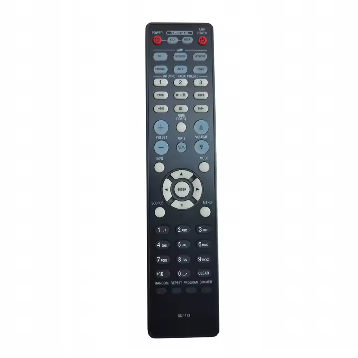 Mando a distancia de repuesto Rc-1173 Reemplace el mando a distancia para Denon Pma-720 Pma-520Ae - 1