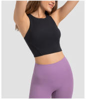 Sujetador Deportivo de Alta Cintura SHINBENE con Cojín para Mujeres Estilo Chaleco Inalámbrico para Gimnasio y Entrenamiento Tipo Tank Top con Sujetador Incorporado - details 18