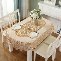 Mantel ovalado impermeable para mesa de té, cubierta para mesa de comedor, a prueba de aceite, 6/8 asientos - details 0