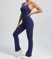 Mono deportivo de yoga sin costuras para mujer, color melocotón, glúteos ajustados, tirantes ajustables, belleza de espalda, gimnasio - details 19