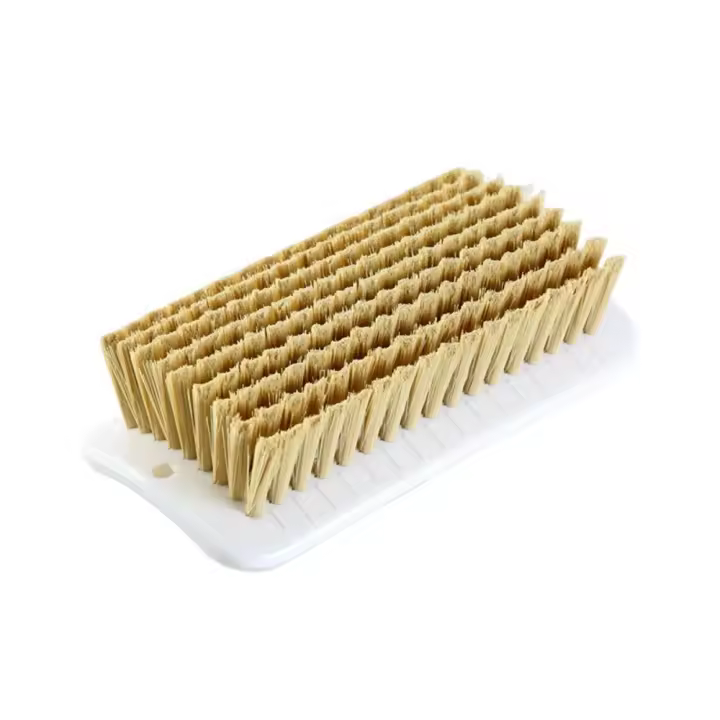 Cepillo de lavado de zapatos de cerdas suaves para el hogar con orificio para colgar, cepillo de lavandería, zapatos de plástico, cepillo para fregar ropa y zapatos - 1