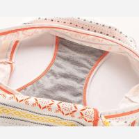 Ropa interior de algodón retro de talla europea a prueba de fugas para mujer, absorbe una pequeña cantidad, período menstrual - details 3
