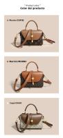 Bolso bandolera retro para mujer 2025 premium estampado otoño/invierno - details 6