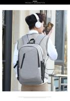 Mochila impermeable antirrobo para hombre, bolsa trasera ligera para libros, elegante, 15,6" - details 15