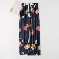 Pijamas de Algodón-Seda para Mujeres Pantalones Corporales Delgados para Embarazadas - details 29