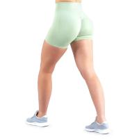 NVGTN-pantalones cortos dinámicos para mujer, ropa sin costuras, suave, para Fitness, Yoga, gimnasio, correr, bicicleta, 2,0 - details 8