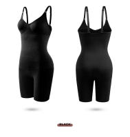 Bodysuit Modelador De Abdomen Y Glúteos Sin Costuras Para Mujeres Fajas Colombianas Slim Catsuit Control Medio Material De Nylon Cómodo Y Transpirable - details 2