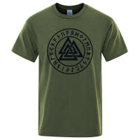 Camisa de manga corta Odin Vikings para hombre, camiseta informal de Hip Hop, ropa de calle Haruku, verano 2022 - details 10
