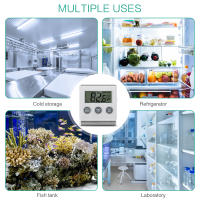 ORIA-termómetro Digital con sonda externa para el hogar, dispositivo para congelador, cocina y restaurantes - details 0