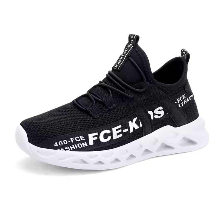 Zapatos antideslizantes para correr al aire libre, ligeros y cómodos, zapatos escolares transpirables para niños - 1