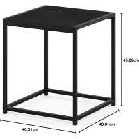 Mesas de café, Metal, Nogal, 40 x 76,2 x 44,45 cm - details 62