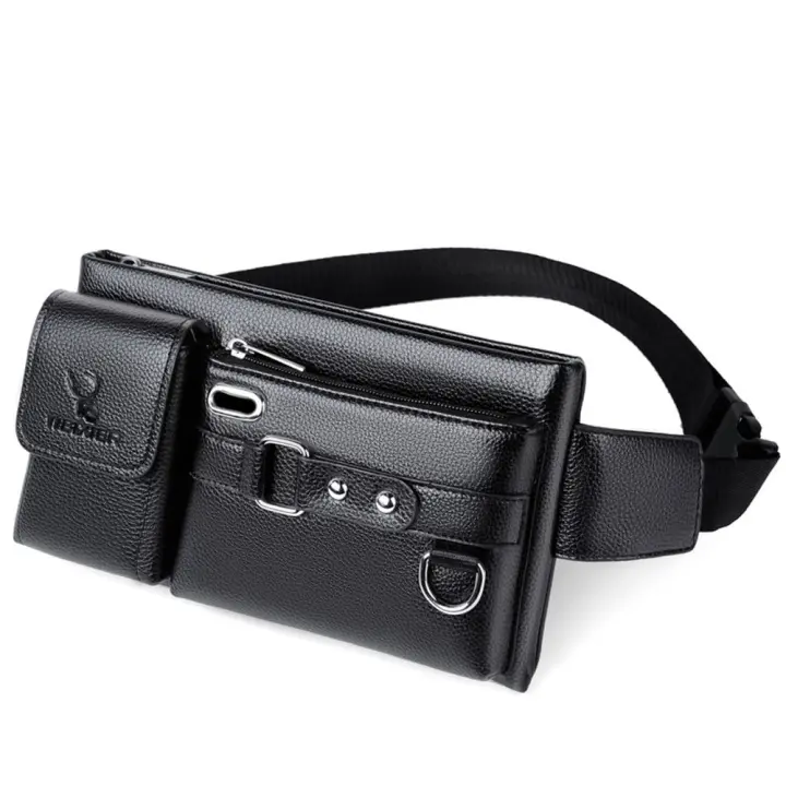 Equipo de cinturón deportivo para hombre, bolsa de mensajero con bolsillos deportivos, bolsa de cintura para hombre - 1