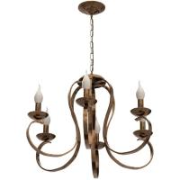 Vintage Lámpara de Araña de Metal Iluminación Estilo Vela Colgante Luz Alta Ajustable Cadena de Metal para Granja Comedor Cocina Isla Vestíbulo Negro 6 Luces - details 20