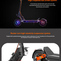 Joyor S5 Plegable Electric Scooter 20KM/H, 500W, 48V 13Ah, Tablero de Skate para Adultos - details 4