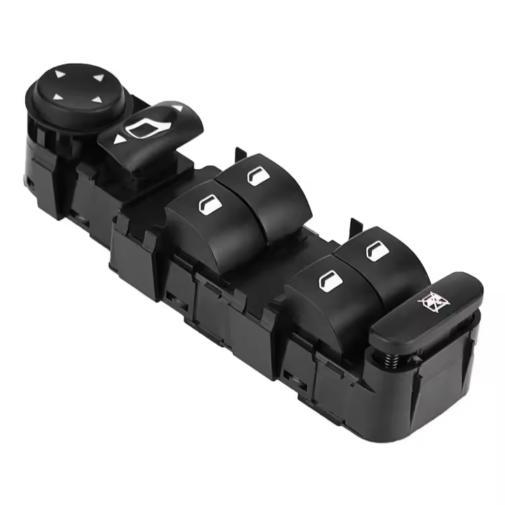 6554.HA 6554HA Botón de Control de ventana de coche, botón de interruptor para Citroen C4 2005-2011, ventana eléctrica delantera izquierda, lado del conductor - 1