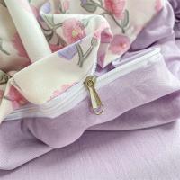 Funda de Edredón con Estilo Floral para Cama Individual 150 Cubiertas de Algodón para Cama de Reina Decoración de Hogar - details 9