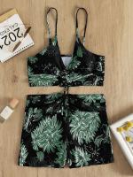 BIKINX Conjunto de trajes de baño para mujer: elegante bikini de dos piezas, ajuste cómodo, ropa de playa de verano - details 2