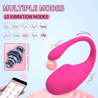 Nueva aplicación de simulación de renacuajo, ballena, huevo saltador, varilla vibratoria, masturbador femenino de punto G, productos sexuales para adultos, lote - details 9