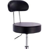 Taburete de Trabajo de 1 Pieza Giratorio Taburete de Silla Giratoria Silla de Oficina con Respaldo de Altura Regulable en Blanco - details 21