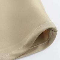 Vestido largo plisado sin mangas para mujer, prenda de seda con textura satinada, cuello redondo, elegante y a la moda - details 20