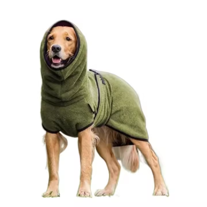 Jersey de cuello alto para perro, chaqueta de lana suave y cálida, chaleco a prueba de frío, a la moda, Invierno - 1