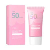 Crema protectora solar Sakura, bloqueador solar Facial Spf50, cremas, loción blanqueadora, crema de Gel hidratante de aislamiento, crema Facial Brig P3B4 - details 0