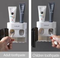 Soporte magnético para cepillo de dientes, dispensador automático de pasta de dientes montado en la pared, accesorios de baño - details 3