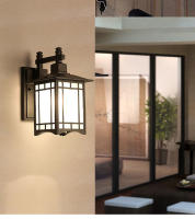 Lámpara de Pared Retro LED Estilo Europeo TOMAXIN 11 Estilos Disponibles Resistente al Agua para Decoración de Jardín Villa Restaurante Balcón Material de Hierro Fundido Color Blanco Cálido Eficiencia de Energía - details 3