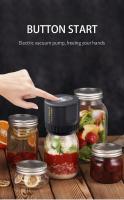 5W Li-Ion Battery Powered Semi-Automatic Mason Jar Sealer - LED Digital Vacuum Sealer for Kitchen Bottles and Cans, Preserving Machine - details 3