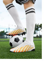 Zapatos de fútbol de marca para hombre, botines de fútbol para exteriores para niños, zapatillas de entrenamiento antideslizantes transpirables, zapatillas de fútbol sala para césped - details 12