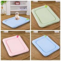 Cojín para asiento de mascota, estera fresca para perro, cama suave transpirable para perro, bonito nido para gato, refrigeración - details 3