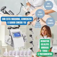 Máquina de Cavitación Ultrasónica 6 en 1 para Adelgazamiento Dispositivo Láser de RF Radiofrecuencia de Vacío de 40K Vacuum 8 paneles Laser Lipolisis Lipolaser Moldeador Corporal para uso Profesional y Doméstico - details 1