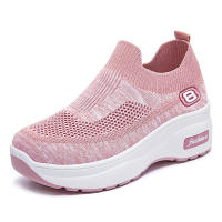 Zapatos mujer 2025 verano nuevos zapatos mujer altura interior aumento transpirable plataforma zapatillas - details 0