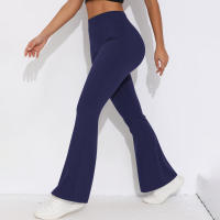 Leggings de Yoga Acampanados de Cintura Alta Pantalones Secado Rápido para Ciclismo y Aeróbicos - details 32