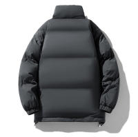 Chaqueta de pan con cuello alto para hombre, camiseta de algodón gruesa y cálida, informal, multicolor, mismo estilo, invierno - details 23