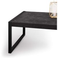 Centro de lujo, color madera rústica, aglomerado y melamina/hierro, mesa de centro para salón, mesa de centro baja - details 16