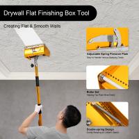 Caja Acabado Plana Paneles Herramientas Lijadora Pared Ajustable DecoracióN Hogar Profesiones Pared Suelo Mango Largo Pared Azulejos Suelo Herramienta Caja Remate Niveladora TabiqueríA - details 5