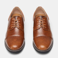 Zapatos casuales de negocios tendencia retro zapatos de cuero de gran tamaño - details 18