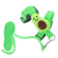 Juego de tirantes para mascotas pequeñas, conjunto de correas de conejo, erizo, aguacate, poliéster - details 6