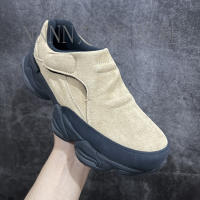 Zapatos casuales de los hombres negro y marrón un pedal retro vida deportes jogging zapatos de garantía de calidad de un año - details 14
