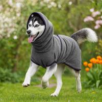Disfraces para Perros, Chaqueta Calmante de Terciopelo para Perros, Sudadera con Capucha para Mascotas de Color Sólido, Gruesa, Resistente al Viento, Ropa de Dormir Cálida para Mascotas, Invierno y Otoño - details 7