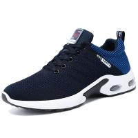 Zapatillas de Correr Profesionales para Hombres Ligeras de Malla Diseñadas por Artista con Cordones - details 6