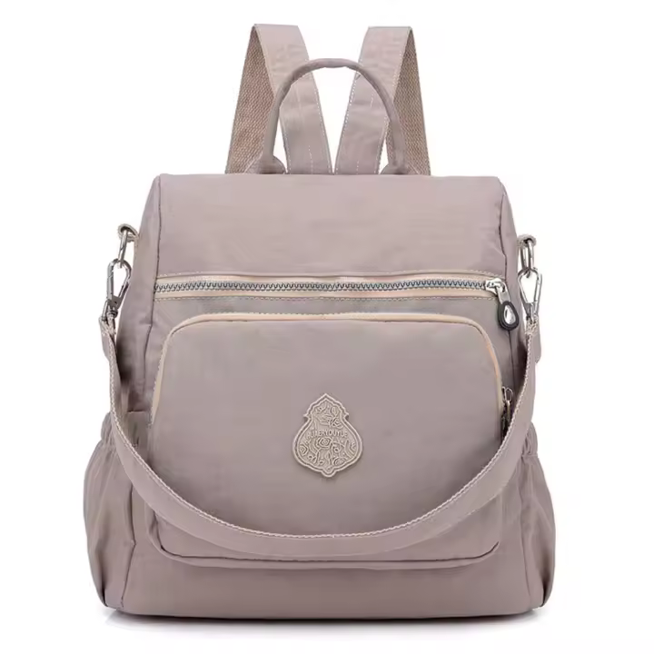 Mochila Mujer Casual Bolso Mochila Antirrobo Impermeable Nylon Mochila Escuela Multifuncional Gran Capacidad Bolso Bandolera - 1
