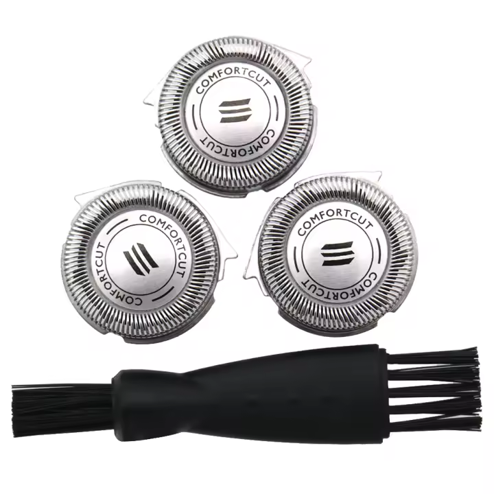 Cabezas de Afeitar 3Pcs Compatible con Philips Norelco Spectra HQ8 HQ6075 HQ7890 PT860 HQ8445 HQ8870 PT870 HQ7200 HQ7330 Repuestos para Afeitadoras Hechos en China - 1