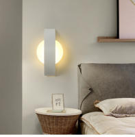 TOMAXIN Lámpara de pared LED de 24 cm lámpara de noche simple lámpara de pasillo sala de estar dormitorio tres colores - details 5
