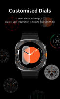 2025 Nuevo  Galaxy Watch 7 ultra reloj inteligente para hombres rastreador gps, cerradura de contraseña independiente, llamada bluetooth, pulsera inteligente impermeable, adecuado para hombres y mujeres, adecuado Para iOS y Android - details 13