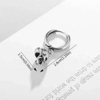 Pendientes de calavera personalizados retro para hombre y mujer, joyería de motocicleta punk rock, nuevo diseño - details 5