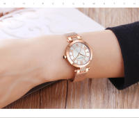 Reloj de cuarzo MINI FOCUS para mujer con esfera de diamantes, movimiento japonés, reloj delgado resistente al agua, pulsera de malla de acero inoxidable - details 11